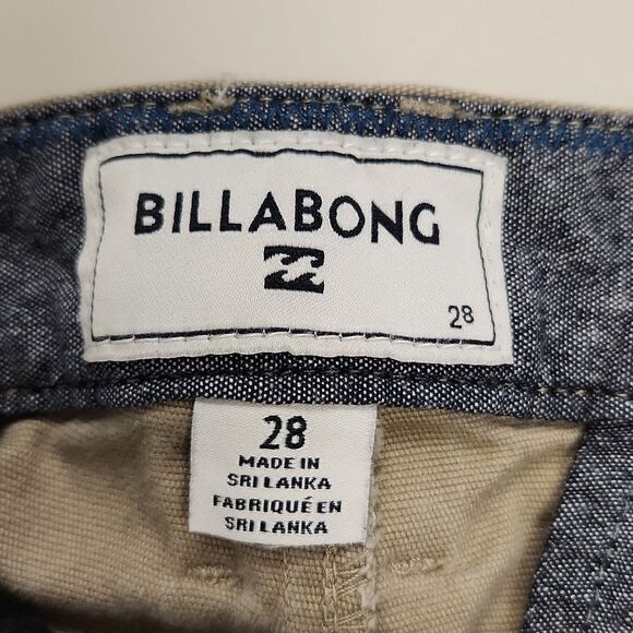 Billabong Flat Front Skateboard Stretch Pants 28 - Picture 9 of 10